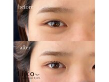 まつ毛をケアしながらナチュラルでも可愛い目元を叶えます＊