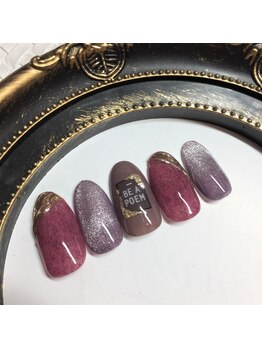 グリッター(GLITTER)/秋冬ネイル