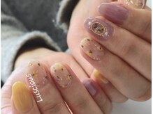 ラシェスキタモト (luscius kitamoto)/押し花ネイル