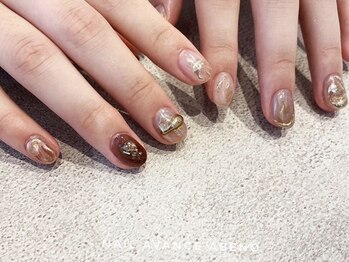 ネイル アヴァンス あべのルシアス店(Nail AVANCE.)/10本アート 元山