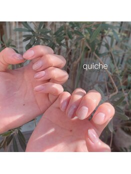 キッシュネイルズ(quiche nails)/もやもやピンク