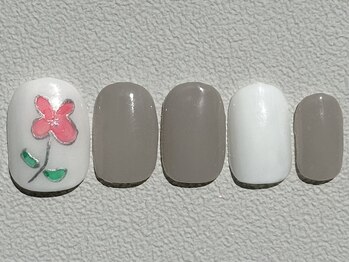 カラ ネイル 中津店(calla nail)/ゆるいお花