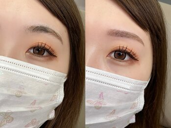 チルアンドアイ 千葉駅前店(Chill&Eye)/美眉スタイリング/BeforeAfter