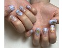 ラプンツェル風ネイル