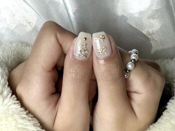 プリュム(plume)/クリスマスネイル