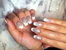 ユコネイル 茨木(Yuko Nail)/バレリーナ/フレンチ/綺麗め