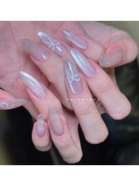 マグネット＋リボン