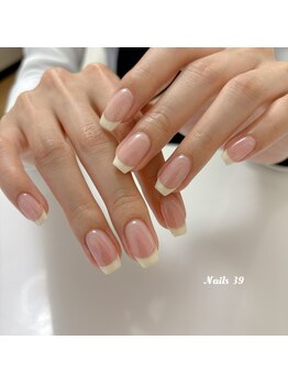 ネイルズサンキュー(Nails 39)の写真/シンプルなデザインを引き立てる丁寧なケア&施術が◎マグネット/フレンチ/ワンカラーも差がつく仕上がり♪