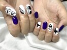 小説モチーフネイル