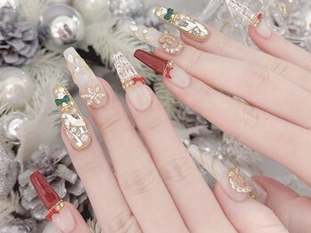 クリスマスネイル