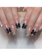 ビューティマーケット アングゥ(BEAUTY MARKET ungu)/レオパードフレンチ