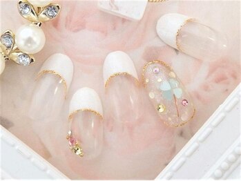 ネイルズガッシュ 蒲田西口店(NAILsGUSH)/＊クローバーcharm＊