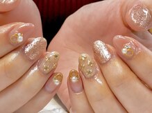 ビービーネイル(BB)/キラキラシンプルネイル