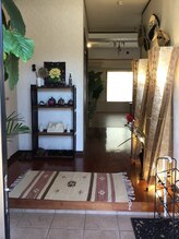 ワイエー(ya)/サロン玄関♪