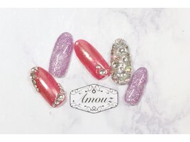 定額【テーマ:ミラーネイル】4