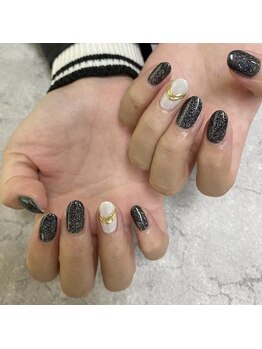 ネイルサロンファストネイルプラス 新宿店(FAST NAIL PLUS)/2024春ネイル【ミラーネイル】