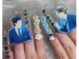 推しネイル 痛ネイル 渋谷