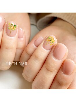 レッシュネイル サロンアンドスクール(RECH NAIL salon&school)/dry flower＊