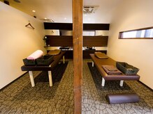 きらく 十一屋店の雰囲気（完全半個室なので落ち着いて施術を受けて頂けます◎）