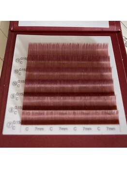 まつげエクステサロン クロエ(Chloe)/カラーフラットラッシュ