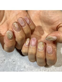 リファインネイル(refinenail)/ブライダルニュアンスネイル