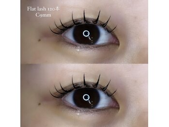 フーフロー(Fooflow)/Flat lash 120本