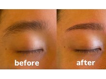 トップルック 横浜店(TOP LOOK)/メンズ眉毛ビフォーアフター