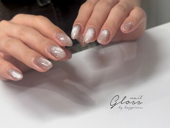 ネイルグロス 梅田茶屋町店(NAIL Gloss)/マグネットネイル初回¥7700