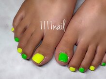 イチイチイチイチネイル(1111nail)/ネオンカラー♪