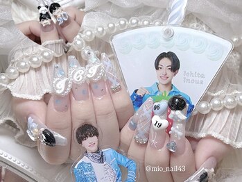 リンドネイル バイ モカ アンド ララ(Lind nail by moca and LaLa)/【mio】推しネイル
