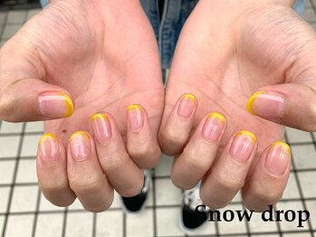 スノー ドロップ(Snow drop)/細フレンチ