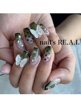 ネイルズリアル 倉敷(nail's RE.A.L)/ドット柄ネイル