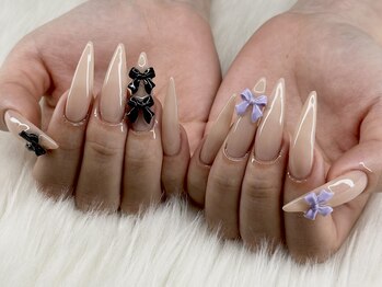 フラット(FLAT)/リボンネイル