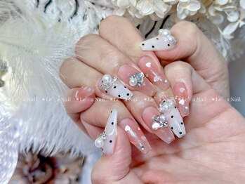 レアネイル 渋谷店(Le’a nail)/ドットネイル