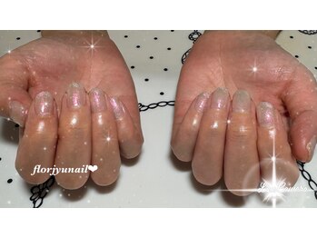 フロージュ ネイル(florjyu nail)/オーロララメnail