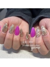 ジェルメ(germer)/スカルプ☆ピンクを差し色に！