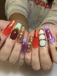個性派ネイル