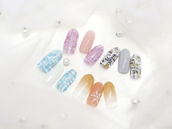 ツイードネイル