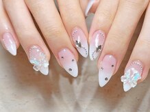 ネイルサロン ジョアアンジェ 天王寺店(joie ange)/ベイビーブーマー/リボンネイル