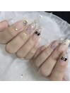 チェックネイル