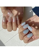 ネイルエース(Nail Ace)/ワンカラーアシメ