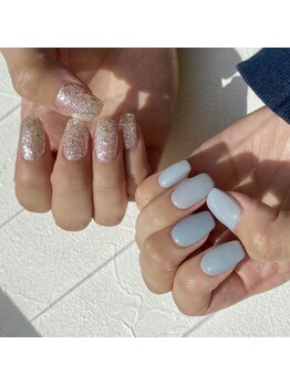 ネイルエース(Nail Ace)/ワンカラーアシメ