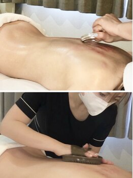 トゥルービュームーウェイ 日本宇都宮支店(TRUEVIU 沐薇沐薇)の写真/【台湾式の本格エステサロン】痛みを感じにくい特別なかっさを使ったリンパマッサージが人気♪