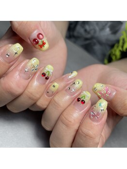 ソナ(sona)/さくらんぼネイル