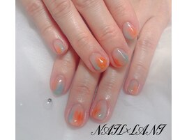 秋のニュアンスネイル