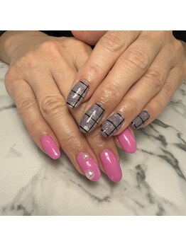 ちぐはぐネイル