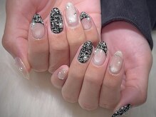 ネスネイル 池袋(Nes.nail)/ツイードネイル