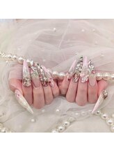 ココネイル 大塚店(coco nail)/フレンチ/ピンク／桜