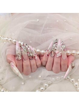 フレンチ/ピンク／桜