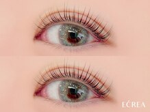 上下韓国風束感まつげパーマ